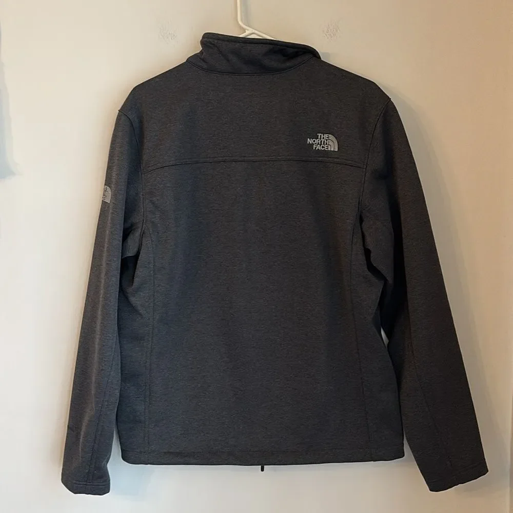 The North Face Men’s Ridgewall Soft Shell warm Jacket Heathered gray medium NWT